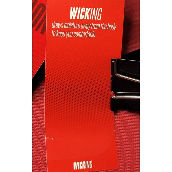 Fila Sport Live in Motion men's quarter zip fleece top red dahlia size XL NWT - Picture 3 of 9